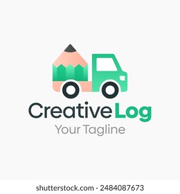 Creative Logistic Logo Vector Template Design. Good for Business, Startup, Agency, and Organization