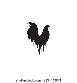 logotipo creativo sobre la imagen de un catador de sangre, puede ser utilizado en todos los medios de comunicación porque está hecho con alta resolución