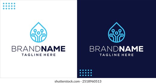 Creative Logo Air Cyber ​​Technology, Design Inspiration, Illustration, Vector