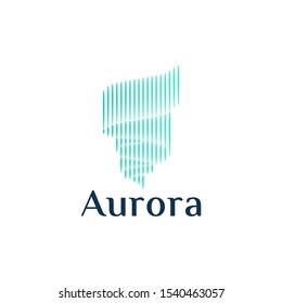 Creative Logo, Aurora Logo Design 