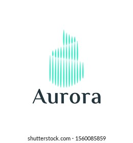 Creative Logo, Aurora Logo Design