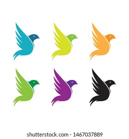 creative logo bird vector collection