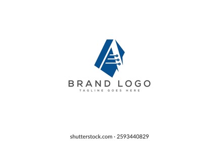 Creative A logo for Branding  and Startups.