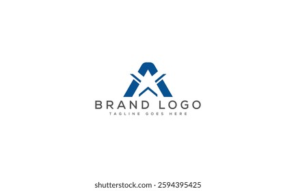 Creative A logo for Branding and Startups.