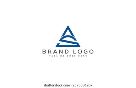 Creative AS logo for Branding and Startups.