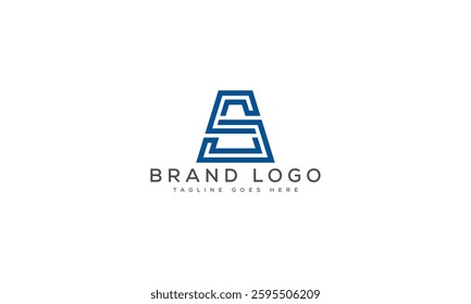 Creative AS logo for Branding and Startups.