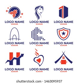 Creative logo collection, logo and icon design for business, creative vector logo template