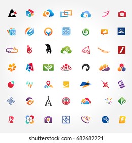 Creative Logo Collection set