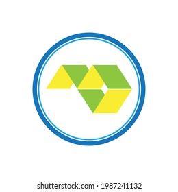 creative  logo concept design for fintech and digital finance technologies