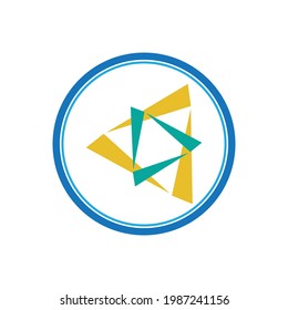 diseño de logotipo creativo para tecnologías de fintech y finanzas digitales