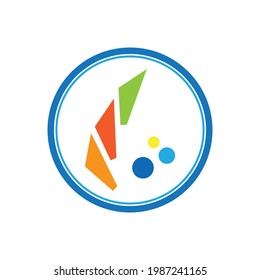 diseño de logotipo creativo para tecnologías de fintech y finanzas digitales