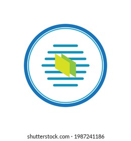 diseño de logotipo creativo para tecnologías de fintech y finanzas digitales