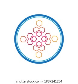 creative  logo concept design for fintech and digital finance technologies