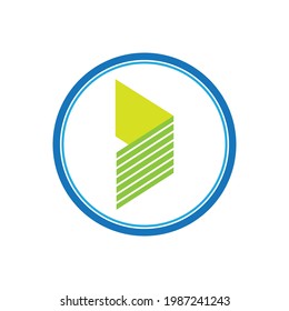 diseño de logotipo creativo para tecnologías de fintech y finanzas digitales