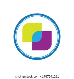 diseño de logotipo creativo para tecnologías de fintech y finanzas digitales