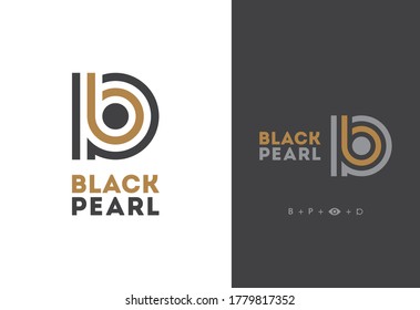 Creative Logo Concept using letter B and P