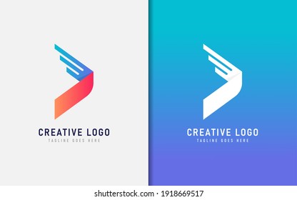 Creative Logo Design Based Arrow Shape. Usable For Brand and Company, Vector Logo illustration.