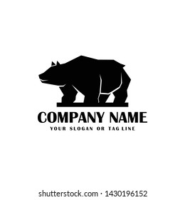 creative logo design bear vector templates that are great for various businesses