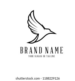 Creative logo design bird vector templates that are suitable for your various businesses