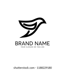 Creative logo design bird vector templates that are suitable for your various businesses