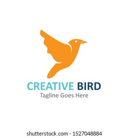 Creative logo design Bird vector template icon