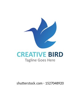 Creative logo design Bird vector template icon