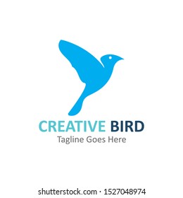 Creative logo design Bird vector template icon