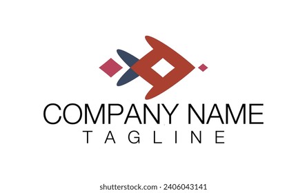 Creative Logo Design. Can be used as an icon for application or corporate identity	