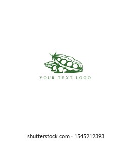 Creative logo design classic peas for your business