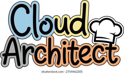 Creative logo design for a cloud architect professional service