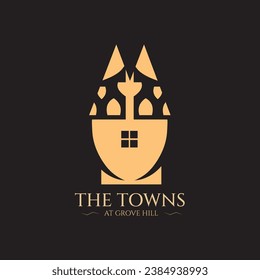 Creative Logo Design for a Company that excelled in Selling\ Buying Houses in the Towns of Hilly Area, Real Estate Logo Design