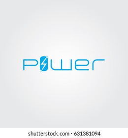 Creative logo design for company and Unique symbol with battery.