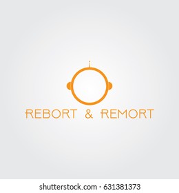 Creative logo design for company and Unique symbol with robot.