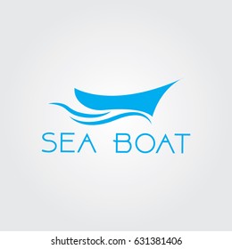Creative logo design for company and Unique symbol with boat.