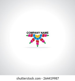 Creative logo design concept idea 