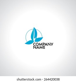 Creative logo design concept idea 