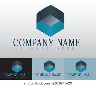 A creative logo design concept inspired by technology, crafted to represent corporate businesses effectively.