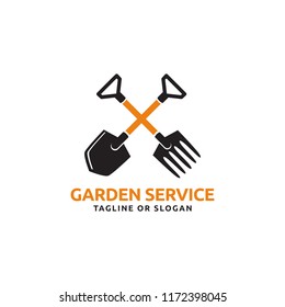 Creative logo design concept related to House Gardening, Landscaping Green House or Ecological Living Style