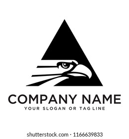 creative logo design concept vector eagle