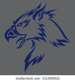 Creative logo design created by illustration. 