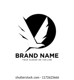 creative logo design Eagle vector