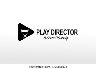 Creative logo design for film, cinema, director, tv company