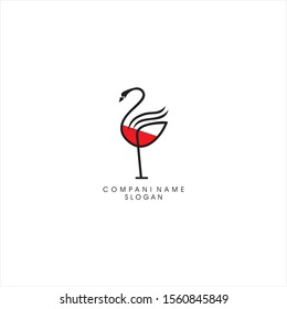 Creative Logo Design Flamingo Logo