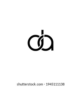 Creative Logo Design Font Templates and DA Vector