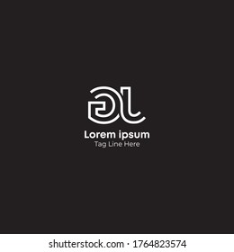 Creative logo design GJ letter combination.