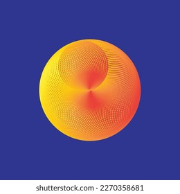 Diseño de logotipo creativo grapich planet 
