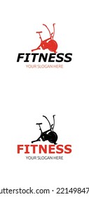 creative logo design for gymnastic fitness centre