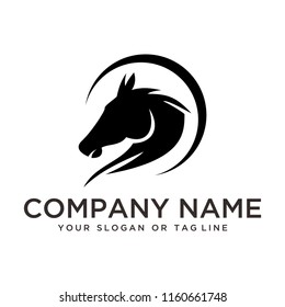 creative logo design horse