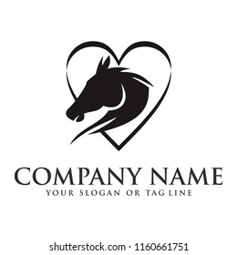 creative logo design horse