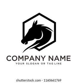 creative logo design horse
